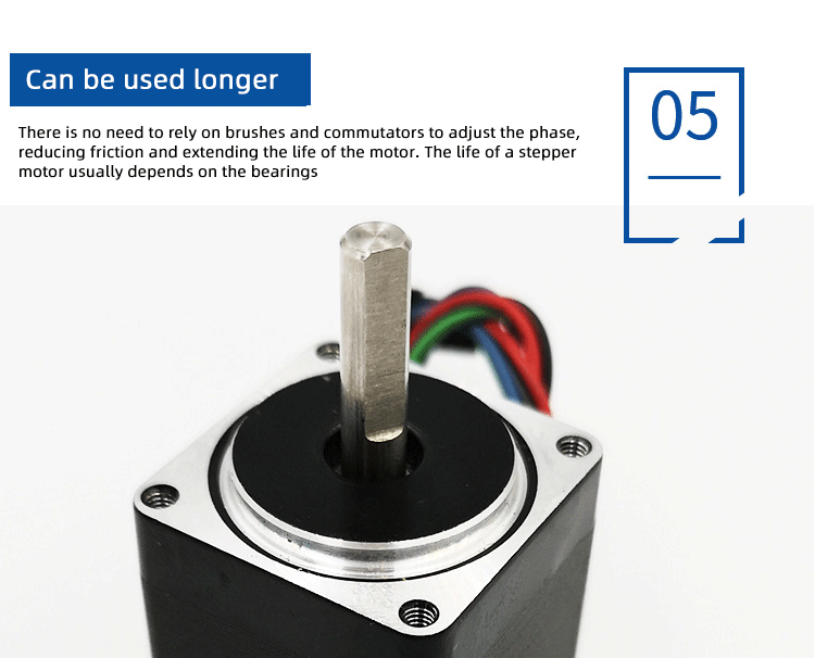 Faradyi Stepper Motor High Torque with High Precision Micro Stepper Motor Nema 11 1.8 Degree for 3D Printer Black Custom X27 168