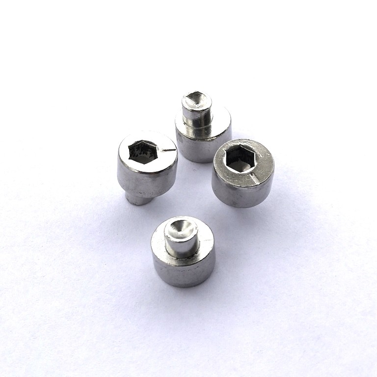 GB Standard Eccentric Adjustment Screw 4.9X13 Polished SUS201 Precision Carbon Steel