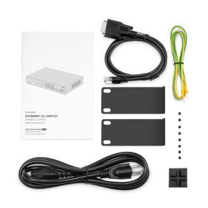 Comelink 8-Port Gigabit Ethernet L2+ Compact Switch, 8 x Gigabit RJ45, with 2 x