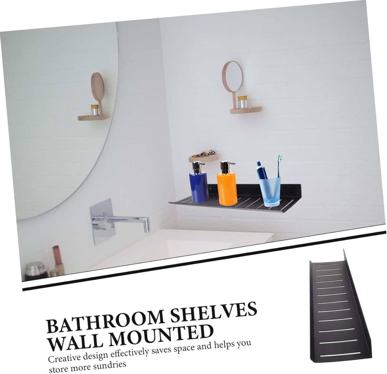 Individual Display Stand for Wall Mounted Hanging Display Organizer and Wall Shelves