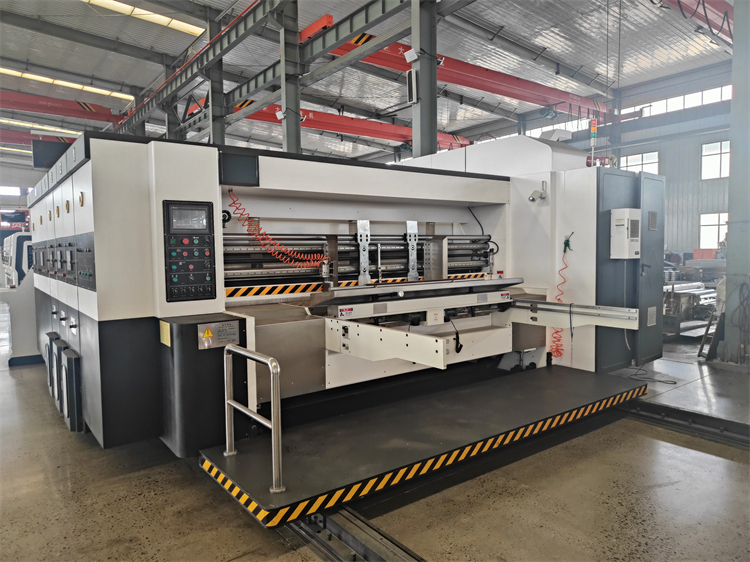 Automatic Corrugated Box Making Machine with High Speed Printing Slotting Diecutting