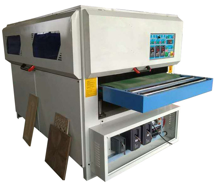 Disc sanding brushes rollers wood sanding machine for MDF cabinet
