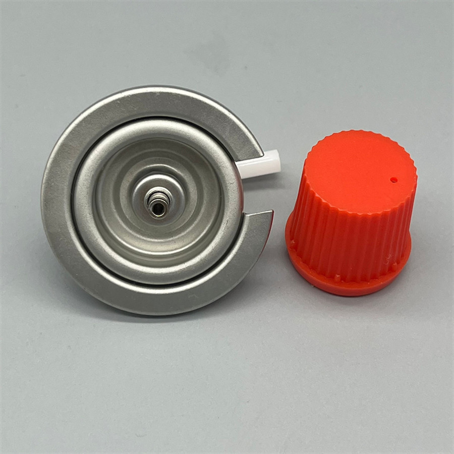Compact Gas Canister Valve for Travelers with Quick-Deploy & Space-Saving Features