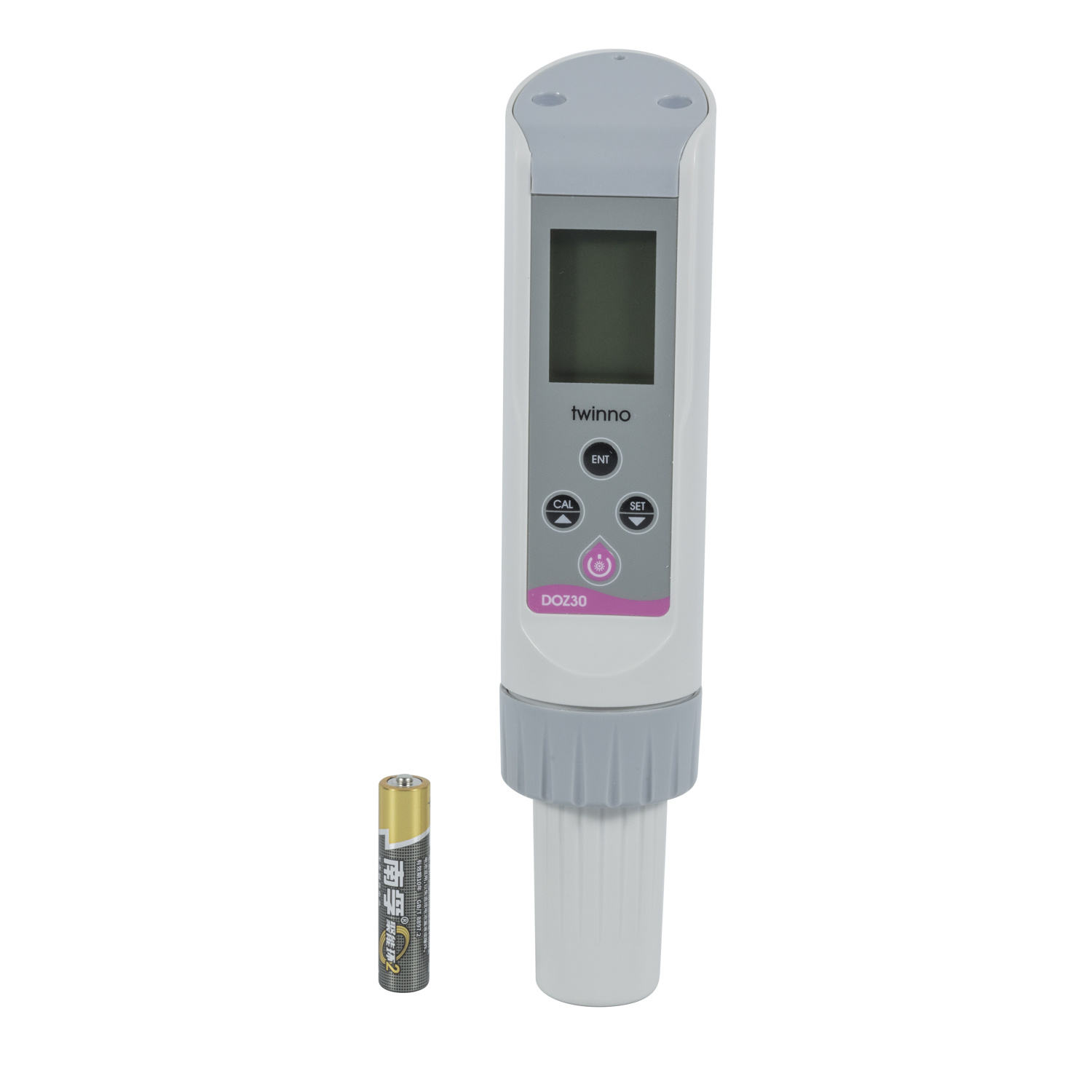 Water PH Meter Pen Type Ozone Meter with Measuring Range 0-10.00 mg/L and Big Screen
