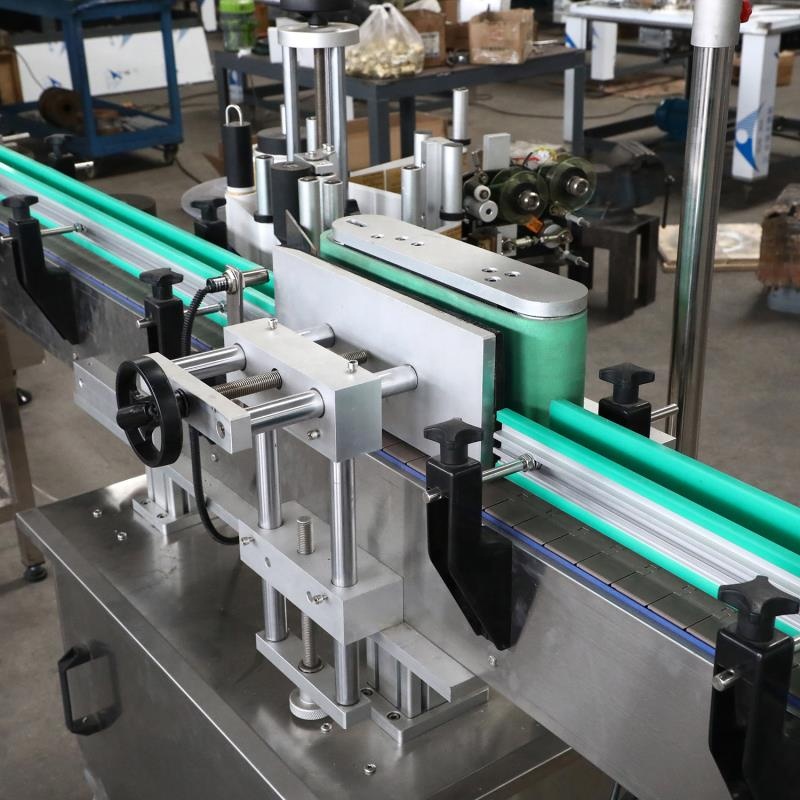 Flat / Square / Round Sticker Maker Machine , Plastic / Glass Bottle Sticker Printing Machine