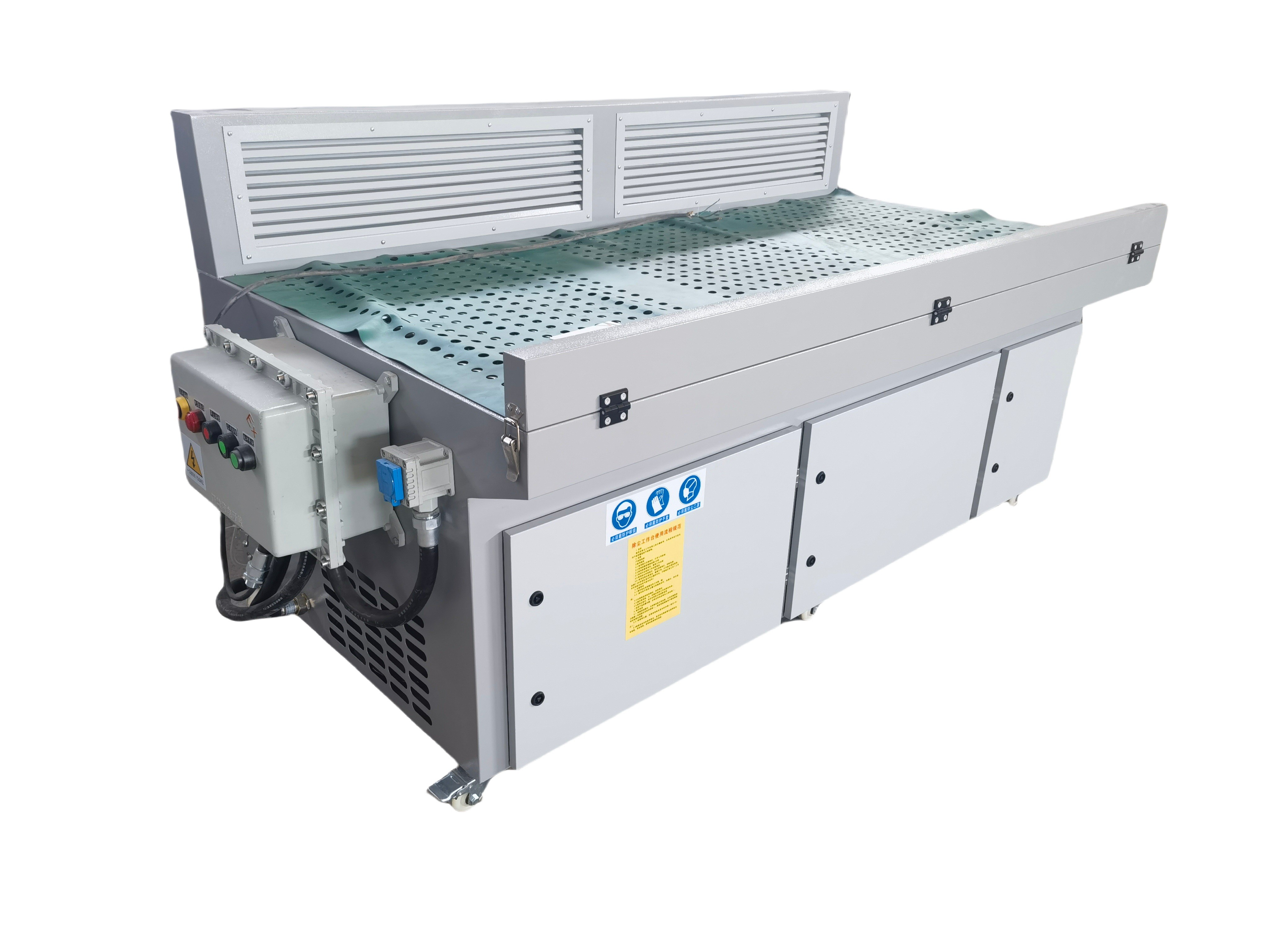 Professional Dust Downdraft Table Sanding Polishing Table Dust Collector For Building Materials Factory