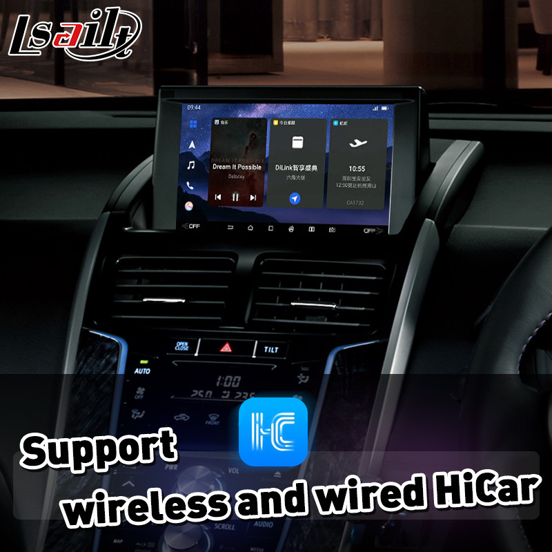 Wireless CP AA Android Auto Carplay Interface for Toyata SAI G S AZK10 2013-2017