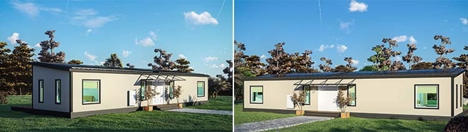Prefab Mobile Homes Customized Light Gauge Steel Frame House Prefab Granny Flat/ADU