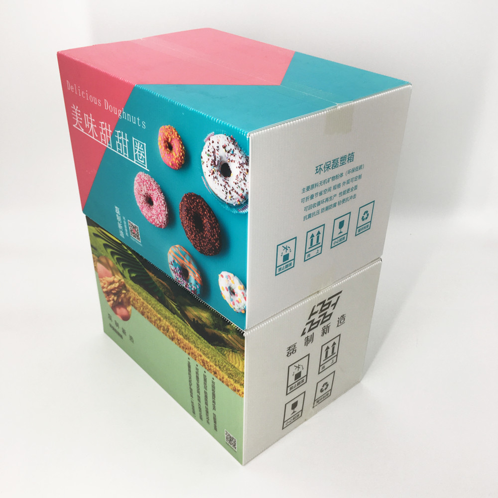 Custom Size HD Full Printing Corrugated PP Boxes For Long Distance Transport