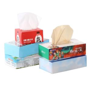  Custom Order Accepted Square Tissue Paper Box for Facial Tissue at Competitive Cost Manufactures