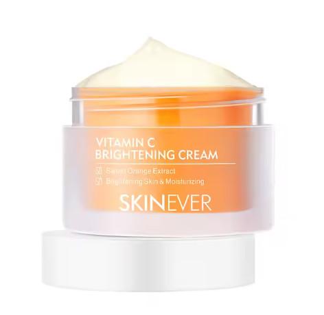Organic Herbal Face Cream Vitamin C Sweet Orange Extract Non-Sticky Moisturizing