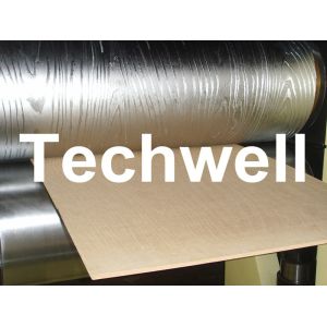 MDF / Plywood / Wood Panel Embossing Machine With Embossing Depth Adjustment