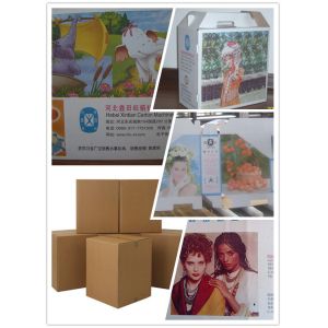 Semi Automatic Paper Folding Machine / Gluing Machine With 260mm Min Feeding