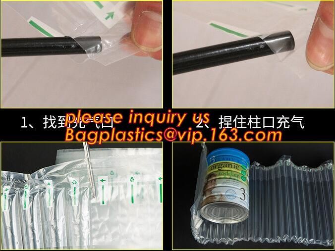 Inflatable Air Filled Pillow Dunnage Bag for Container, carton filling air pillow bag, Container Dunnage Air Pillow Bag
