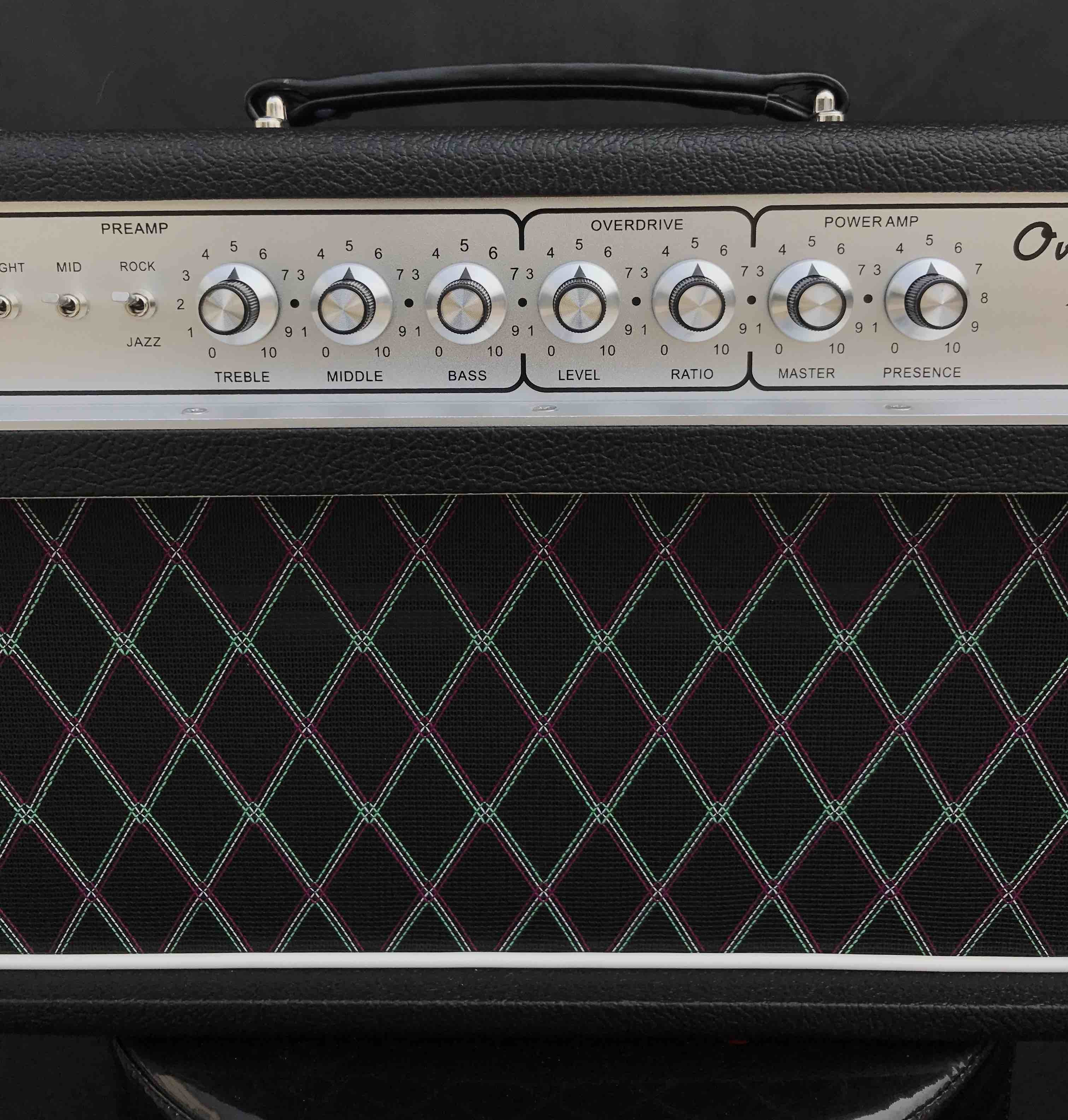 Grand Dumble Boutique Hand-wired Overdrive Special ODS50 Amp Head 50W in Black Custom Faceplate is Available