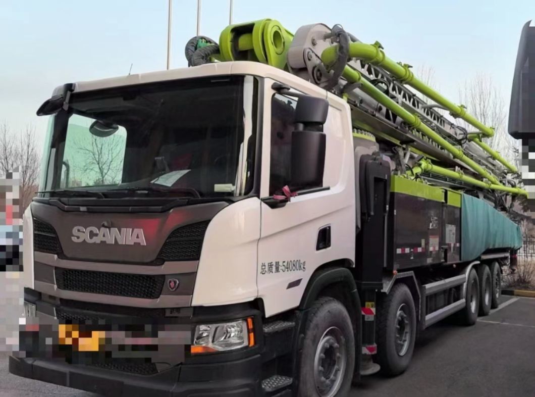 22 Years Zoomlion Concrete Pump Truck 67 Meters, Ultra-Long Pump Truck Building High-Rise Use