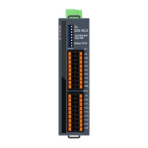 PLC Module Modbus-TCP/IP I/O Module 100Mbit/s 24VDC Input 16DI +16DO IP20 Din