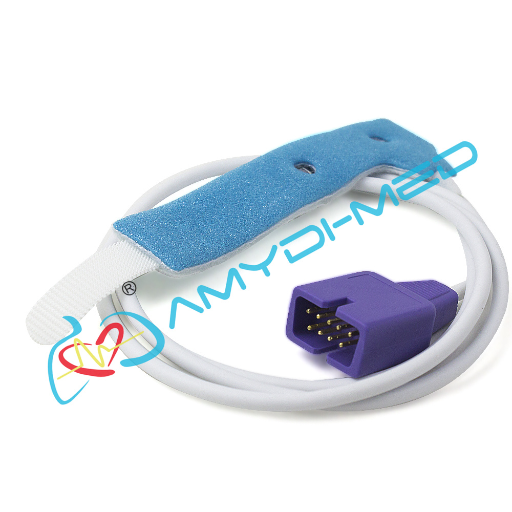 0.9M Pulse Oximeter Disposable Sensor Medical Alcohol Disinfecting 9Pin DS-100A 1 Meter