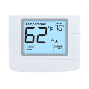 Riseem LCD Digital 24V 1 Heat 1 Cool Air Conditioning Non-programmable Home