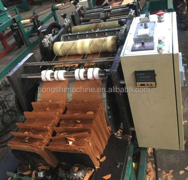 Mango Fruit Protection Paper Bag Making Machine , 2cm To 35cm Paper Pouch Making Machine