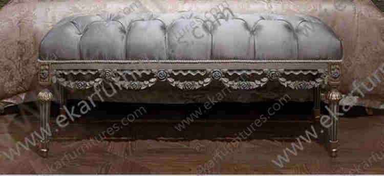 Italian Style Bedroom Furniture sets with Wooden Dresser Chair FX-133