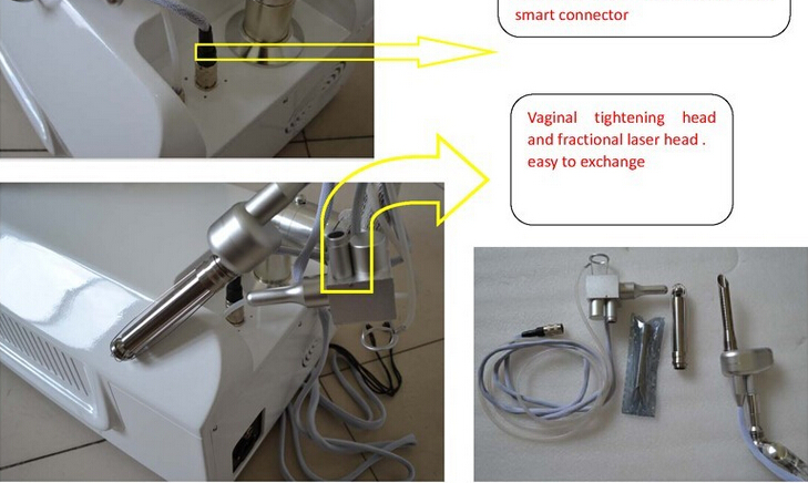 White Most Effective Co2 Fractional Laser Machine Acne Scar Removal