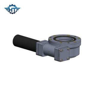 Horizontal Mounted Electric Slew Drive With Self Locking Function For PV