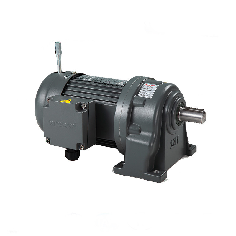 Hand Release Brake 50Hz Geared Brake Motor Output Shaft 22mm