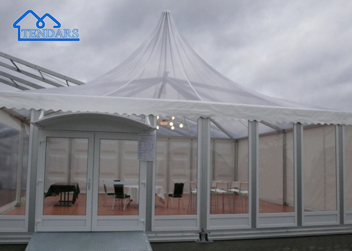 Aluminum Alloy Pagoda Glass Tent Wedding Canopy Tent For Outdoor For Parties, Restaurant,Booth Etc