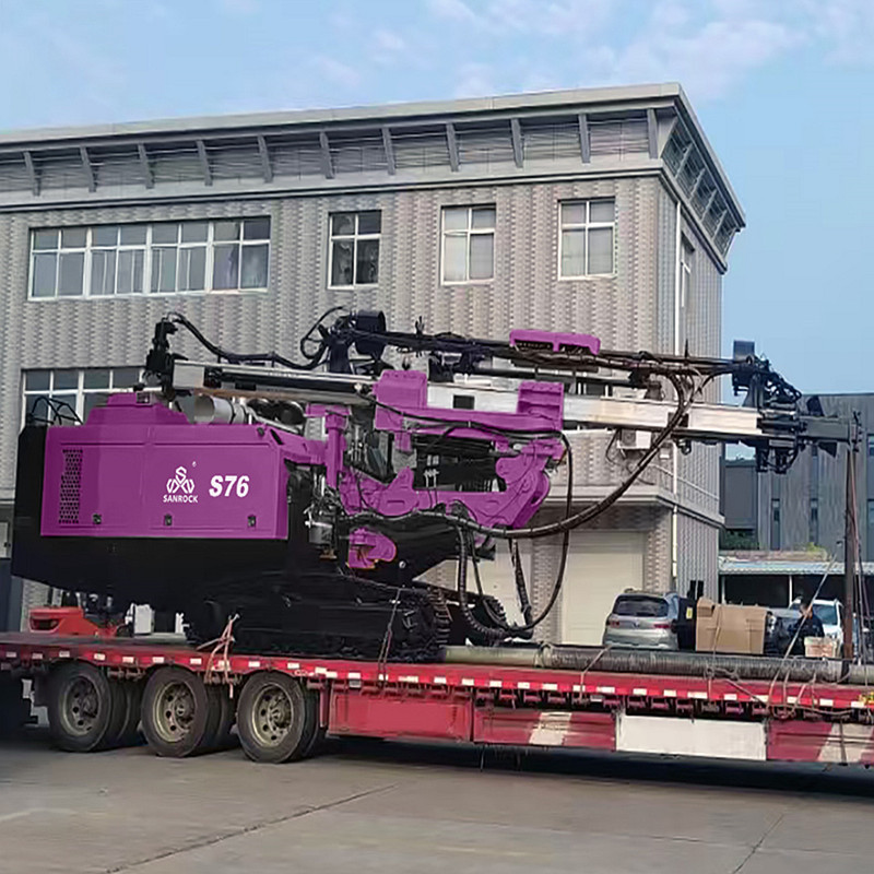 Hydraulic DTH Drilling Rig Rock Borehole Drilling Machine Crawler Mining Drilling Rig