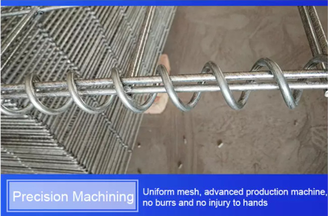 50 X 50mm Hole Size Welded Gabion Mesh Galfan Coated For Retaining Wall