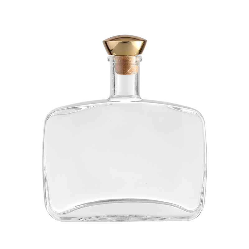 750ml Glass Bottle for Beverage Base Material Glass Industrial Whiskey Vodka Gin Rum
