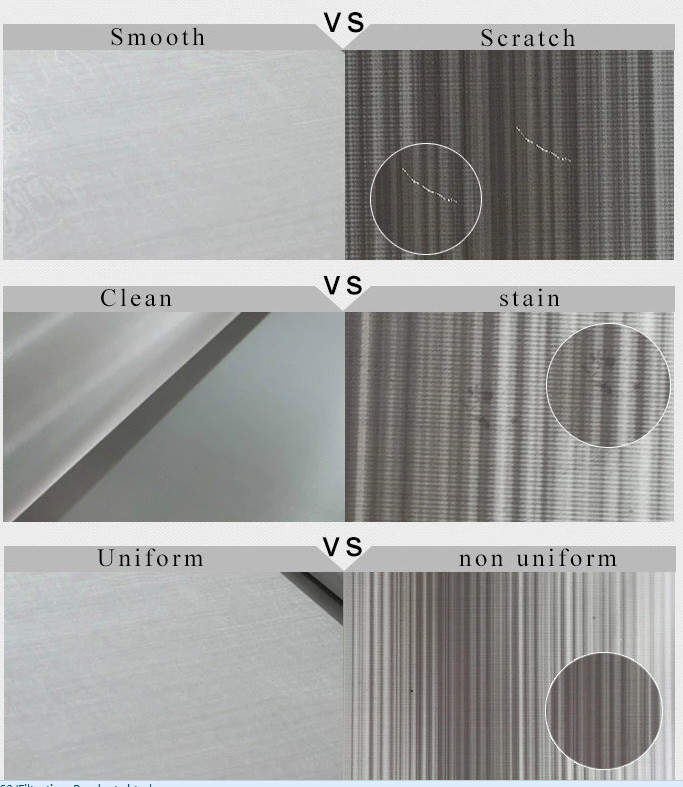 80 Mesh 316L Stainless Steel Filter Mesh , Plain Twill Weave Wire Mesh