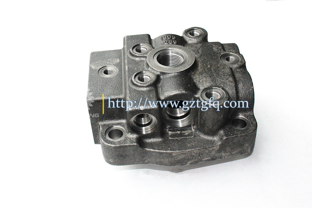 SG08 Hydraulic Excavator Swing Drive Parts SK250-8 SH200 R275 R250LC-7 Swing Motor Cover Motor Head