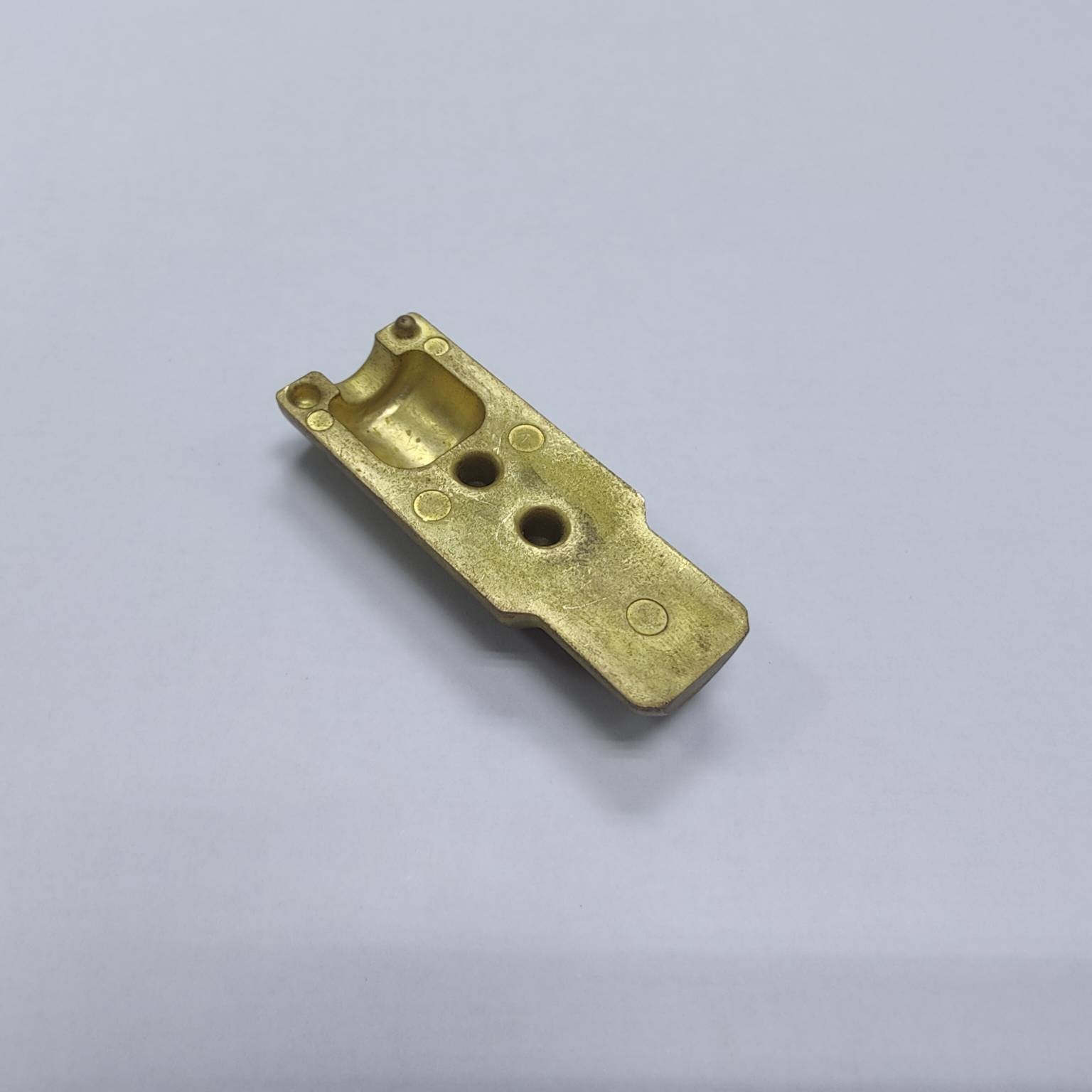 Customized Copper Die Casting Electronic Ra 0.8 CNC Machining Aerospace Parts