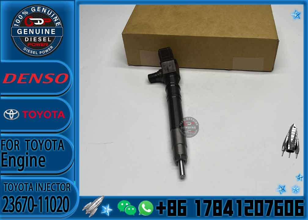 Genuine New Common Rail Injector 295700-0560 23670-0E020 23670-09430 23670-11020 23670-19025 For Toyota