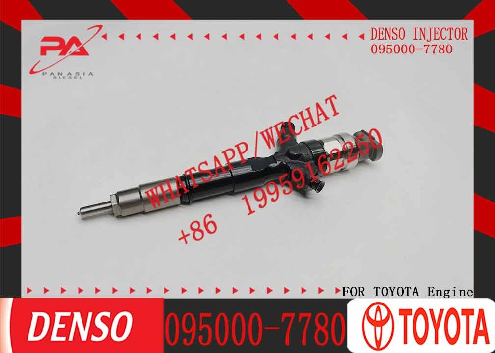 Factory Direct Sale Diesel Injector Nozzles Common Rail Diesel Fuel Injector 23670-30280 095000-7780 For Toyota Hilux