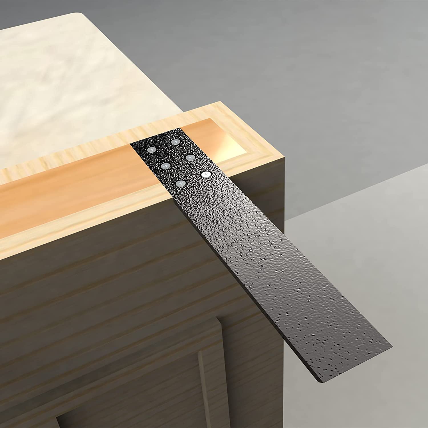 Customized Home Kitchen Marble Countertop Support with Heavy Duty Single-side Bracket