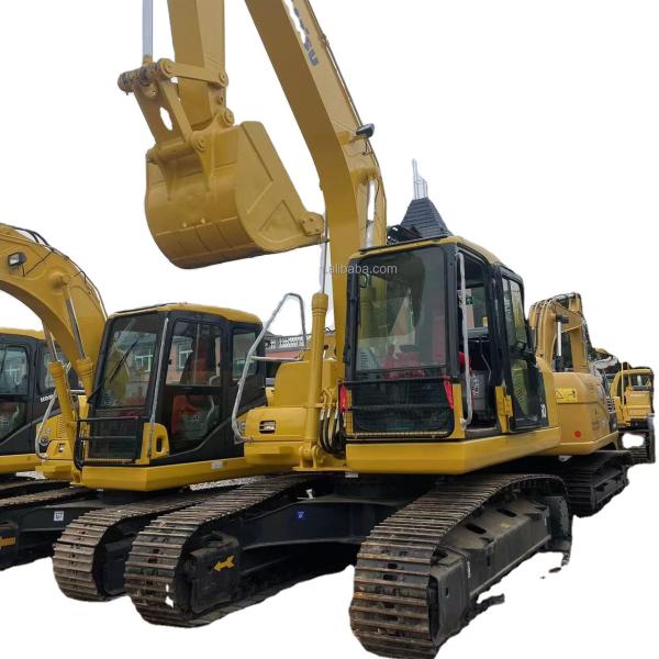 Hand used earth digger Komatsu PC160 used machinery 16 tons hand used post hole