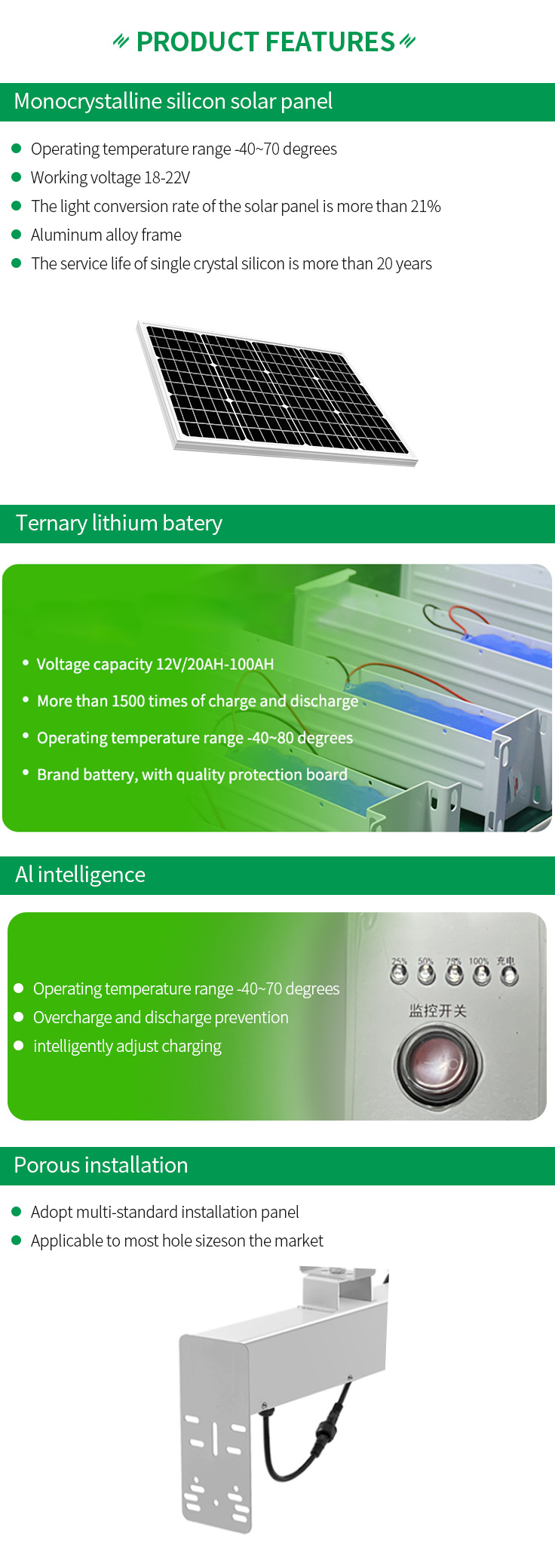HighFly Good Quality EU Warehouse Waterproof 180W 80Ah 12V Fixed Solar Panel