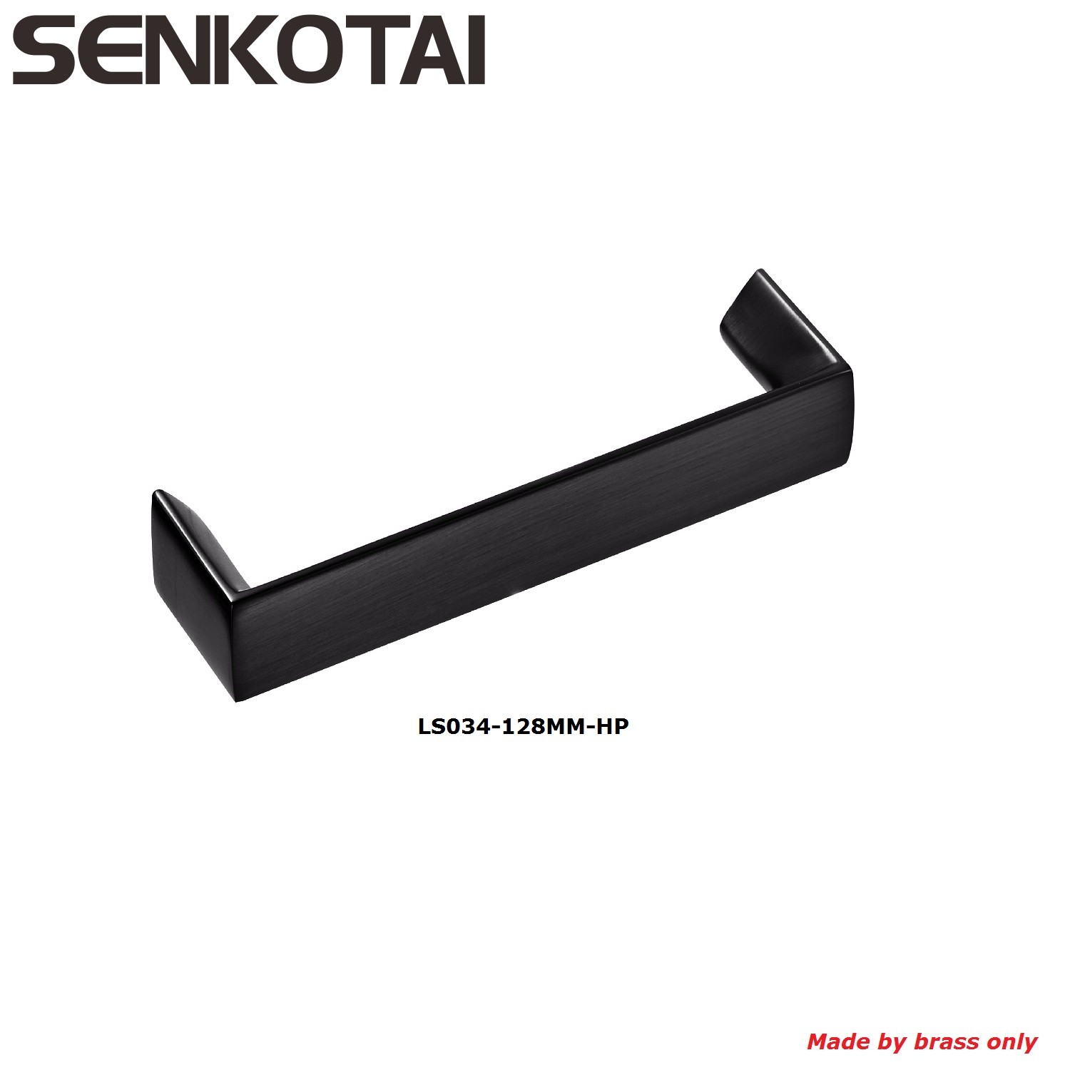 Modern rectangular furniture handle by bronze for cabinet,cupboard