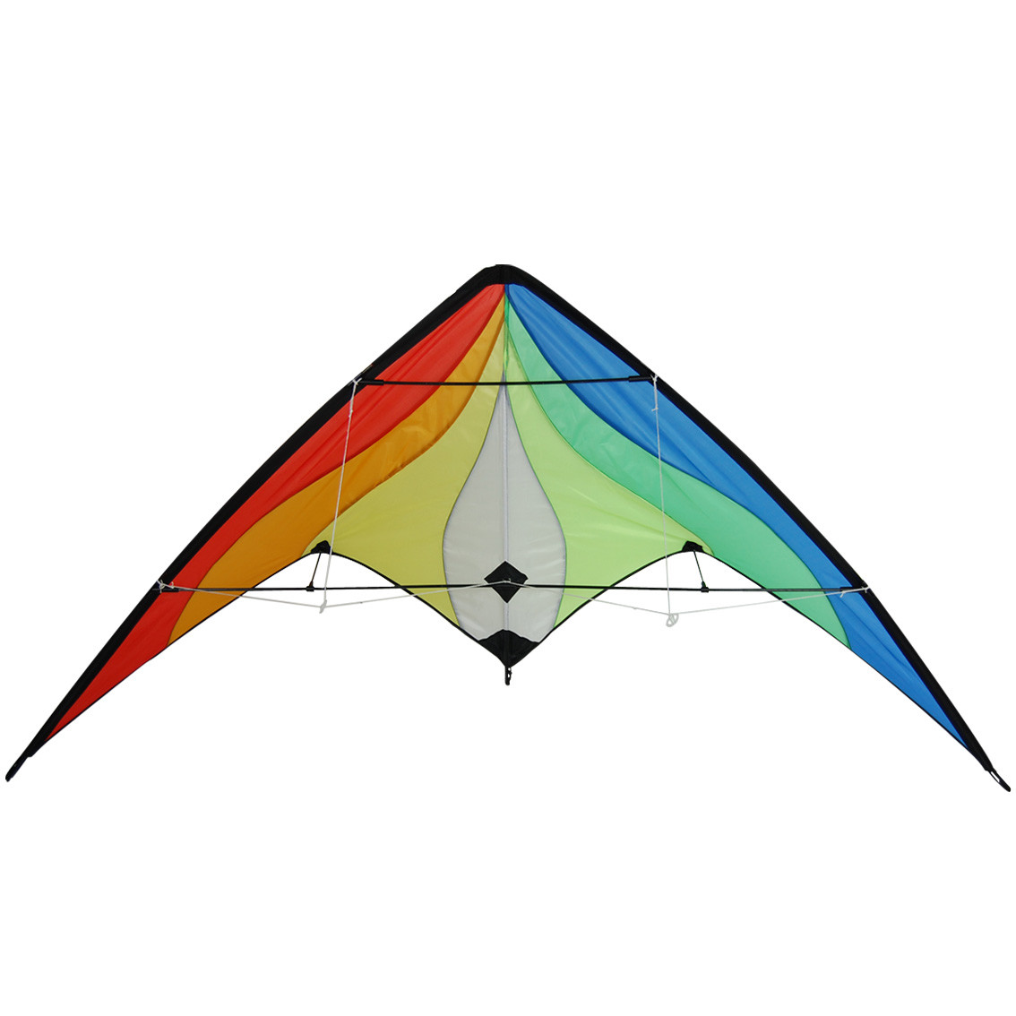 Nylon Delta stunt kite customized color for adutls and kids playing