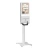 Buy cheap Video Standing Hand Sanitizer Dispenser Commercial Digital Signage Displays from wholesalers