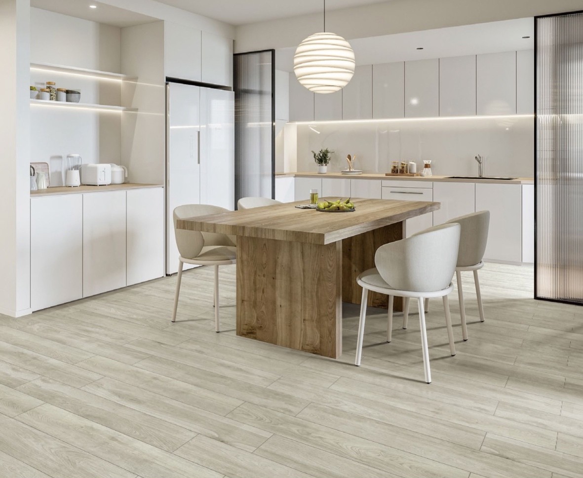 Eco-Friendly 165x1000mm Yellow And Brown Wooden Porcelain Strips For Kitchen