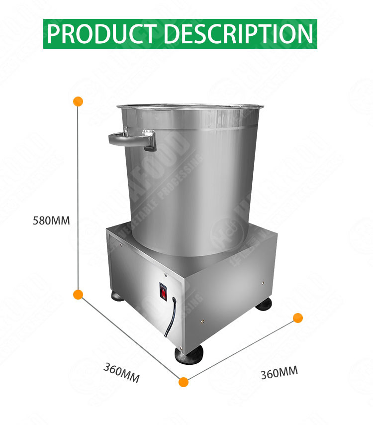 OEM/ODM Commercial Food Drying Machine Vegetable Fruit Dewatering Machine