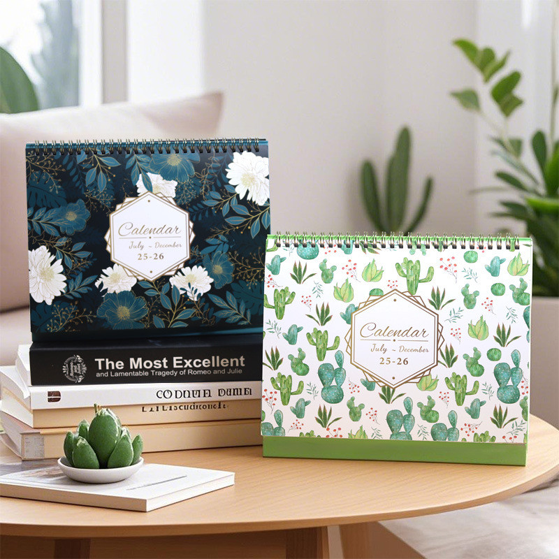 12 Photos Custom Desk Calendars Perfect for Business Branding