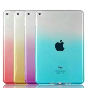 for new ipad 2017 TPU soft case back cover, for ipad grident color tpu tablet