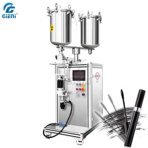 China Dual Nozzle Mascara Lip Gloss Filling Machine With 20L Tank on sale