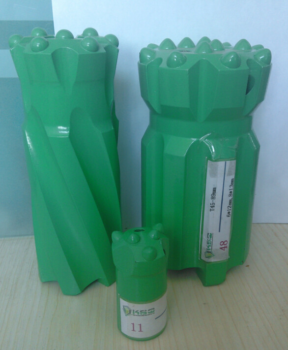 T38 Complete Thread Button Drill Bit , Small Rock Drilling Bit