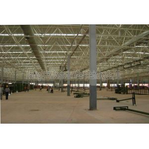 Corrosion Resistant Lightweight Steel Truss Structure For Prefab House